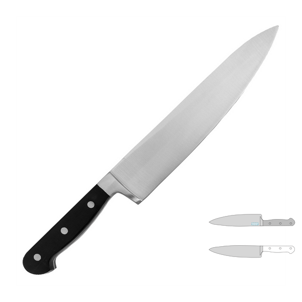 Sabatier Kitchen Knife w/ Stainless Steel Handle